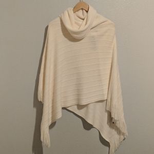 Knit poncho